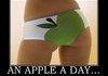 An apple a day. . .