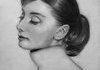 Audrey Hepburn Drawing.