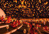 A lantern festival in Thailand
