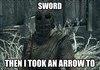 Arrows And Sword