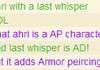 Ahri is a AP character right?